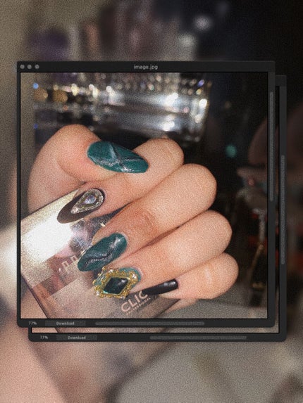 ジェルネイル(ライト対応)/セリア/ジェルネイルを使ったクチコミ(5枚目)