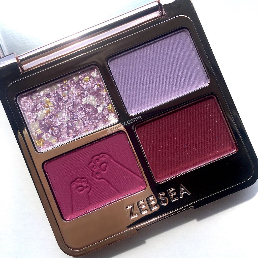 アニマルアイシャドウ(4シェード)/ZEESEA/アイシャドウパレットを使ったクチコミ（3枚目）