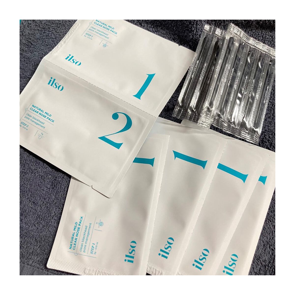ナチュラルマイルドクリアノーズパック/ilso/シートマスク・パックを使ったクチコミ(2枚目)
