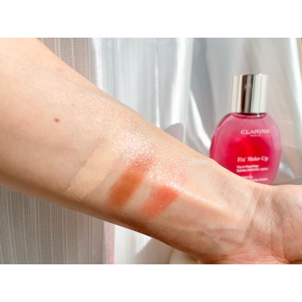 フィックス メイクアップ N/CLARINS/ミスト状化粧水を使ったクチコミ(8枚目)