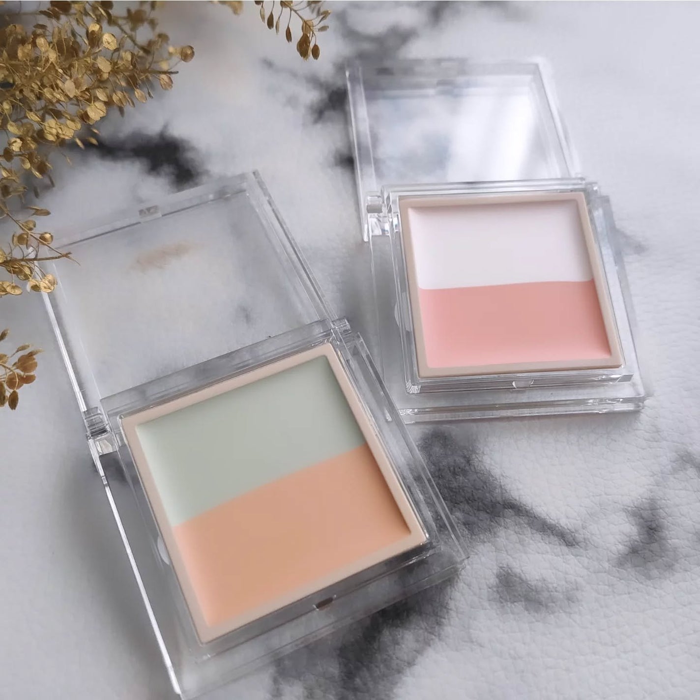 カラーデュオ トリック コンシーラー/Visée/パレットコンシーラーを使ったクチコミ(3枚目)