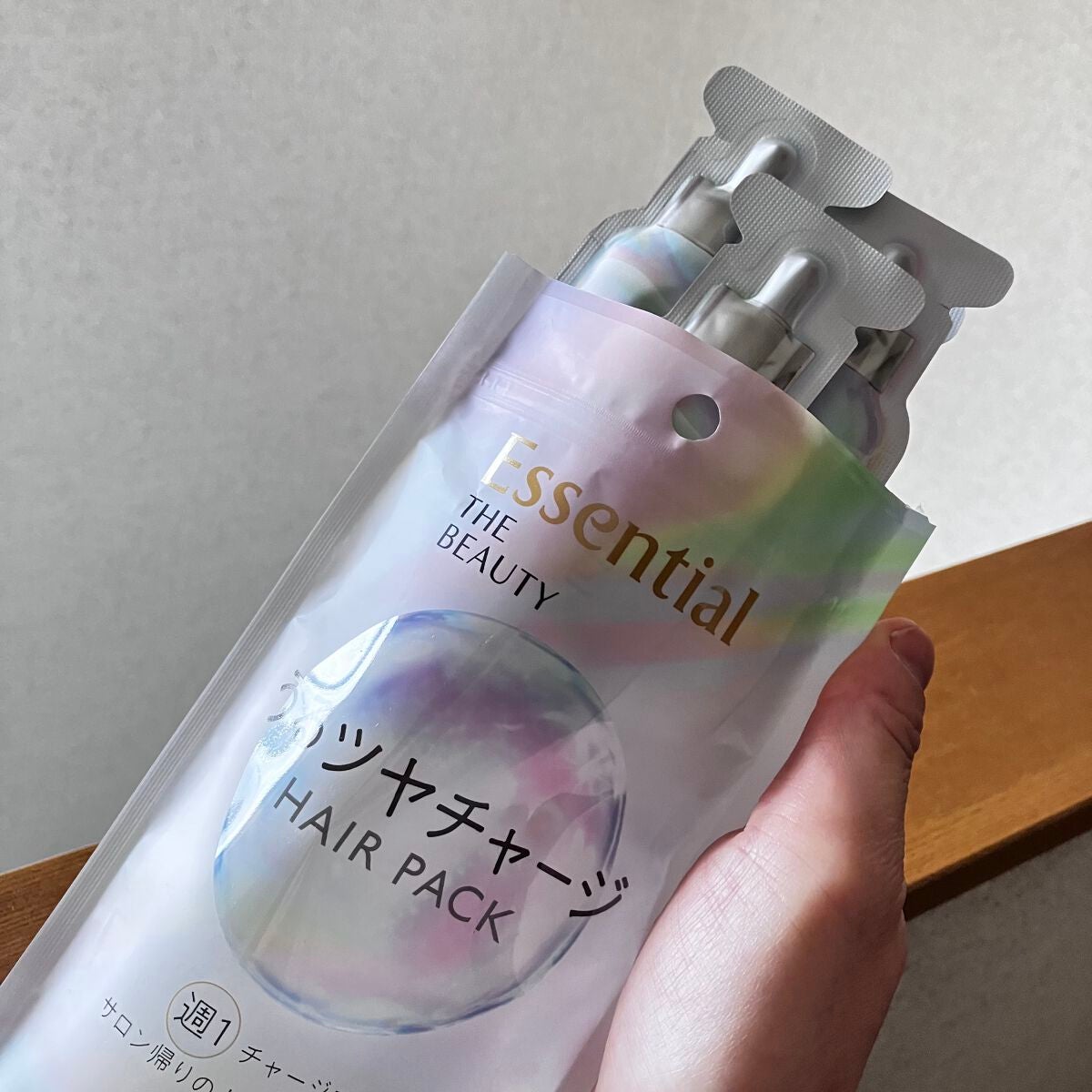 ザビューティ うるツヤチャージヘアパック/エッセンシャル/ヘアマスク・ヘアパックを使ったクチコミ(1枚目)