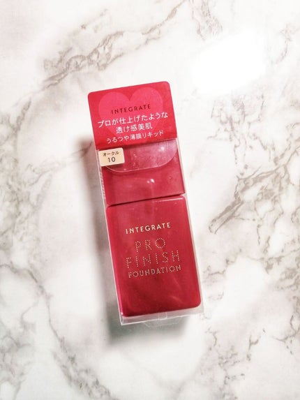 プロフィニッシュリキッド/インテグレート/リキッドファンデーションを使ったクチコミ(1枚目)