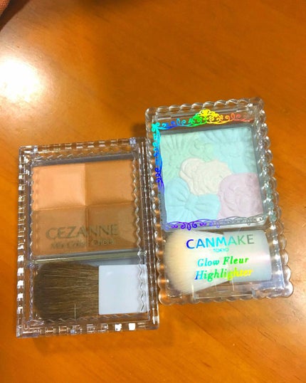 ミックスカラーチーク/CEZANNE/パウダーチークを使ったクチコミ(1枚目)