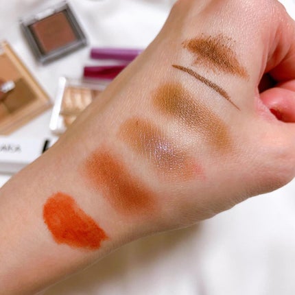 トーンアップアイシャドウ/CEZANNE/アイシャドウパレットを使ったクチコミ(4枚目)