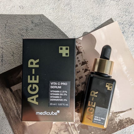 AGE-RビタCプロアンプル/MEDICUBE/美容液を使ったクチコミ(6枚目)