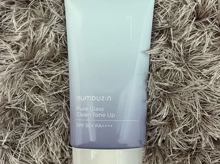 1番 ガラス玉トーンアップクリーム/numbuzin/日焼け止めクリームを使ったクチコミ（1枚目）