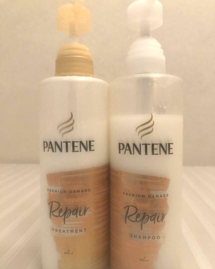 プレミアム ダメージ リペアー シャンプー/トリートメント/パンテーン/シャンプー・コンディショナーを使ったクチコミ(1枚目)