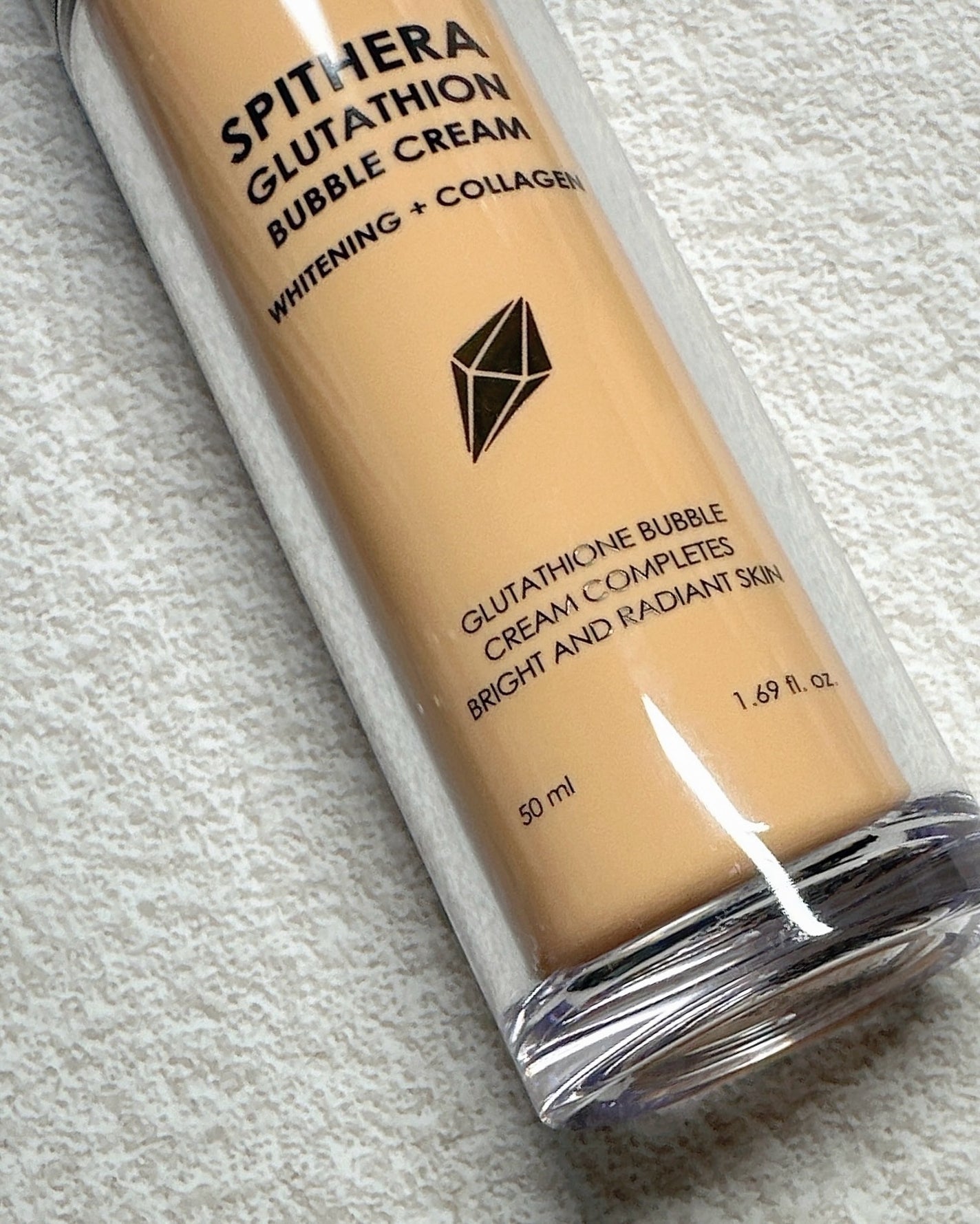 スピテラグルタチオンバブルクリーム/NUDIQUE/フェイスクリームを使ったクチコミ(3枚目)