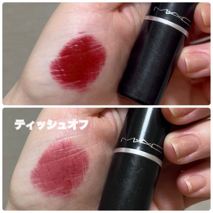リップスティック/M・A・C/口紅を使ったクチコミ(2枚目)