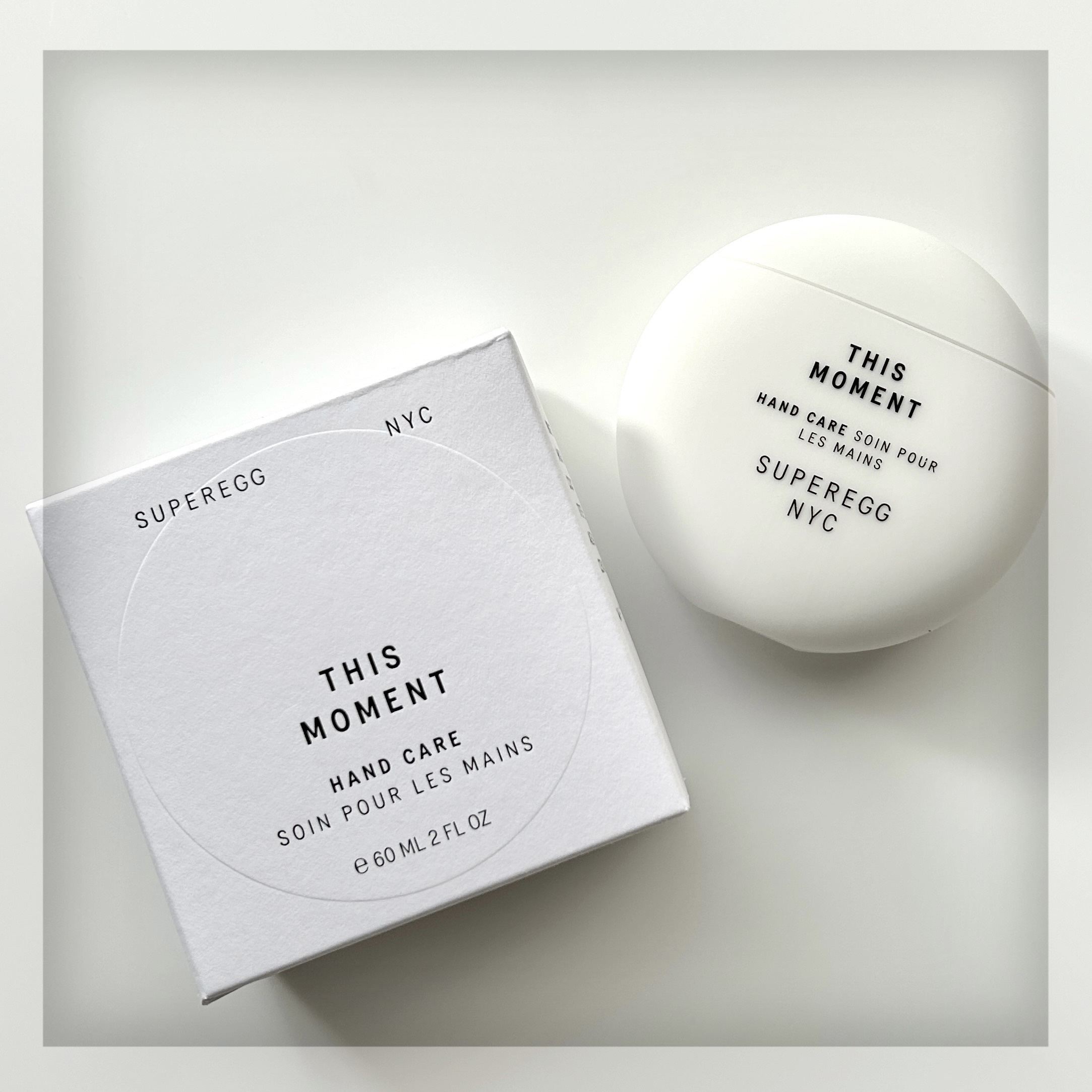 ディス モーメント ハンドケア/SUPEREGG /ハンドクリームを使ったクチコミ（1枚目）