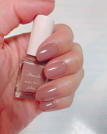 ミニネイル/パラドゥ/マニキュアを使ったクチコミ(1枚目)