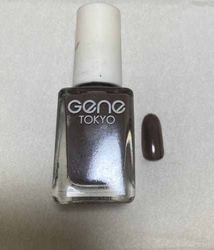 gene TOKYO ネイル ダークグレー/DAISO/マニキュアの画像