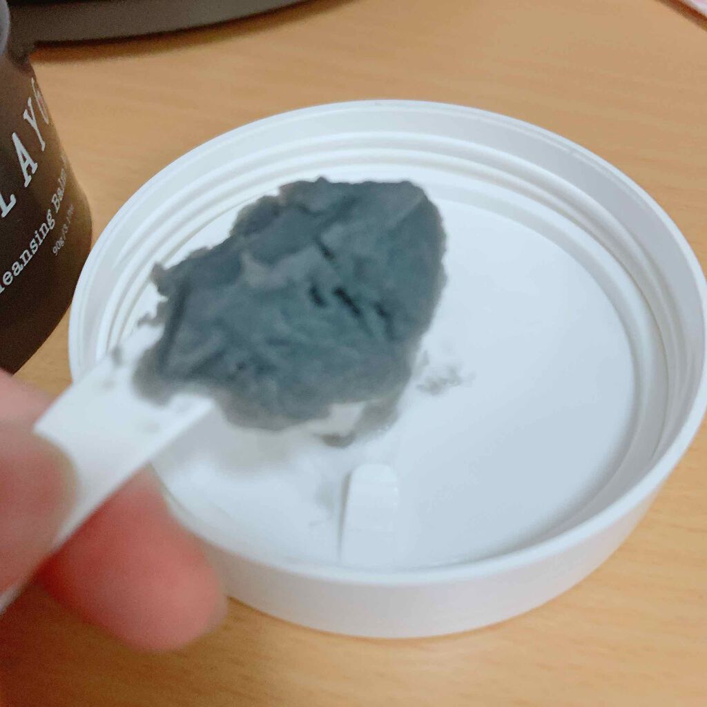 クレンジングバーム モイスト/CLAYGE/クレンジングバームを使ったクチコミ（2枚目）