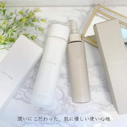 ミルククレンジング<メイク落とし・洗顔>/intoa/ミルククレンジングを使ったクチコミ(2枚目)