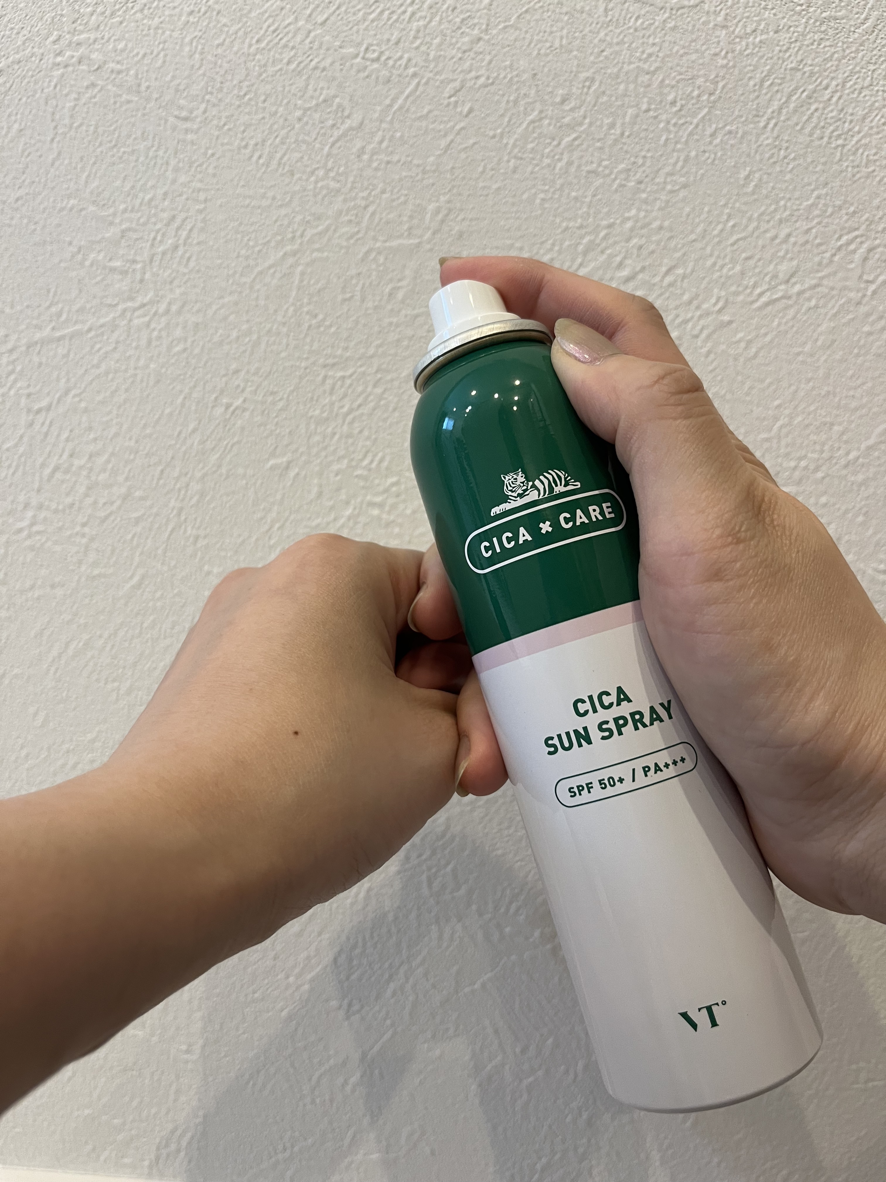CICA SUN SPRAY/VT/日焼け止めミスト・スプレーを使ったクチコミ（2枚目）