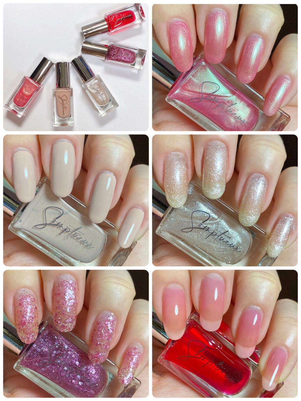 Somptueux(ソンプチュー) ネイルポリッシュ/DAISO/マニキュアを使ったクチコミ(1枚目)