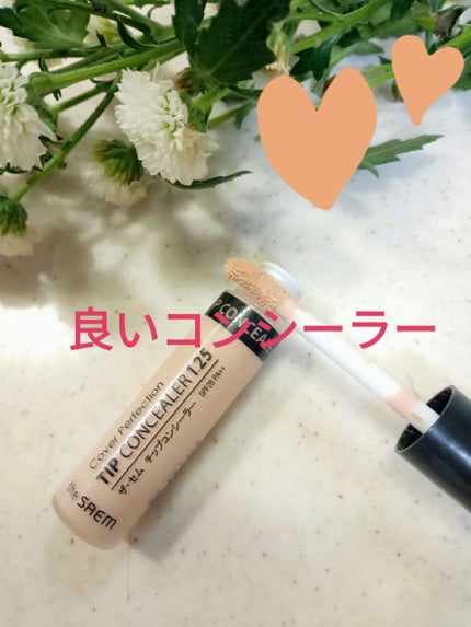カバーパーフェクション チップコンシーラー/the SAEM/リキッドコンシーラーを使ったクチコミ(1枚目)