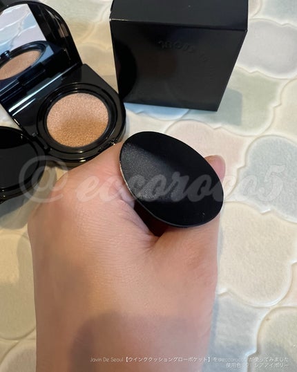 Javin De Seoul ウインククッショングローポケットのクチコミ「#PR \ ポケットサイズが便利✨ /
🏷️ @javindeseoul.jp 様.....」(2枚目)