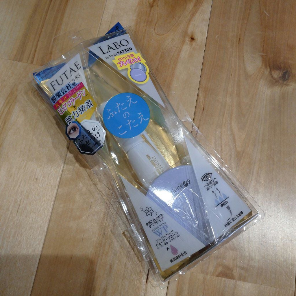 K-パレット フタエラボ リアルダブルアイリッドグルー/K-パレット/二重まぶた用アイテムを使ったクチコミ(1枚目)