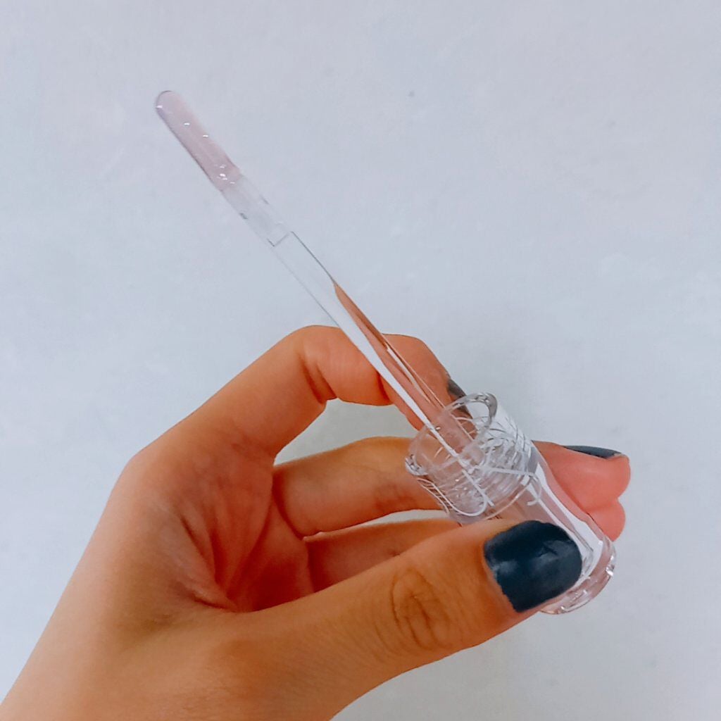 グラスティングウォーターグロス/rom&nd/リップグロスを使ったクチコミ(2枚目)