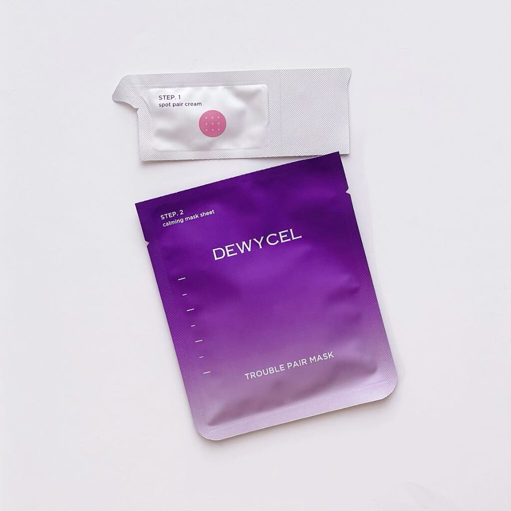 トラブルペアーマスク/DEWYCEL/シートマスク・パックを使ったクチコミ（3枚目）