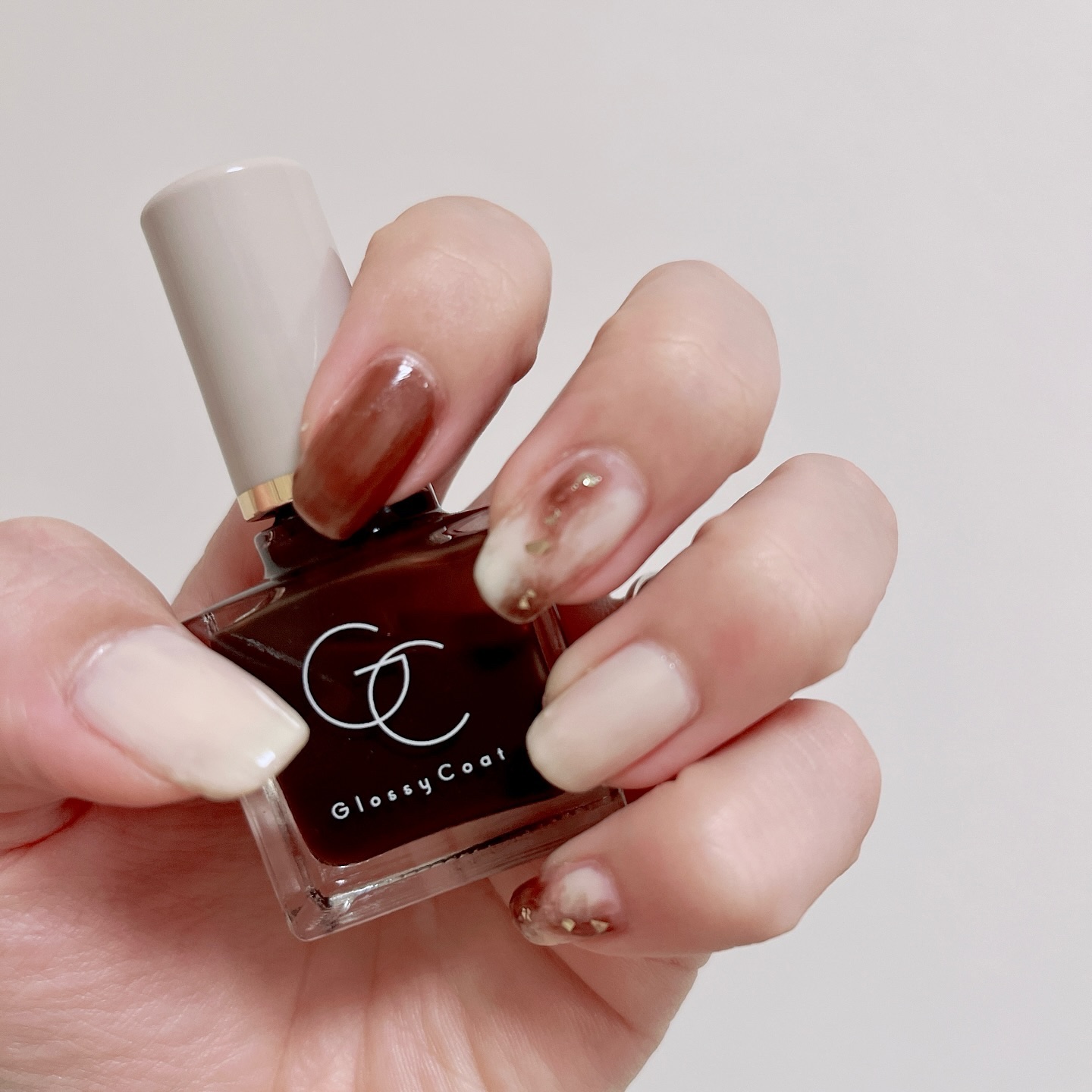 グロッシーコート/スキューズミー/オールインワンネイルを使ったクチコミ（2枚目）