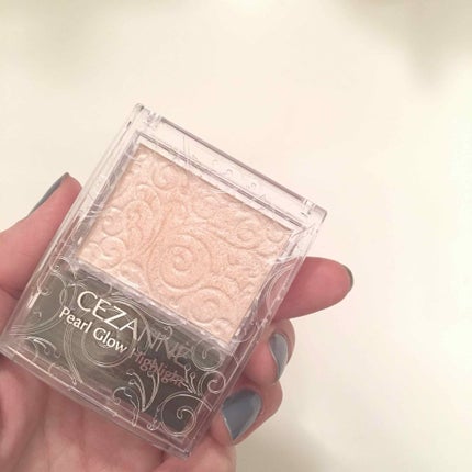 パールグロウハイライト/CEZANNE/パウダーハイライトを使ったクチコミ(1枚目)