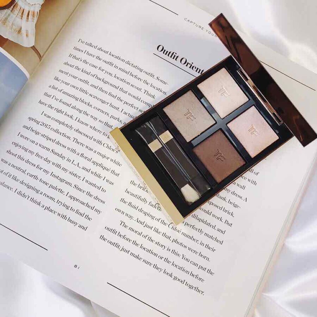 アイ カラー クォード/TOM FORD BEAUTY/アイシャドウパレットを使ったクチコミ(1枚目)