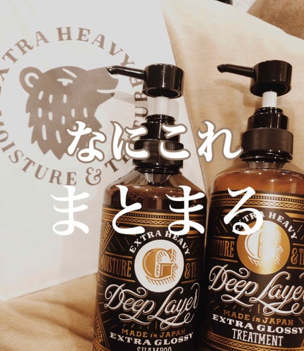 ディープレイヤー シャンプーExG(R)/トリートメントExG(R)/DeepLayer/サロンシャンプーを使ったクチコミ(1枚目)