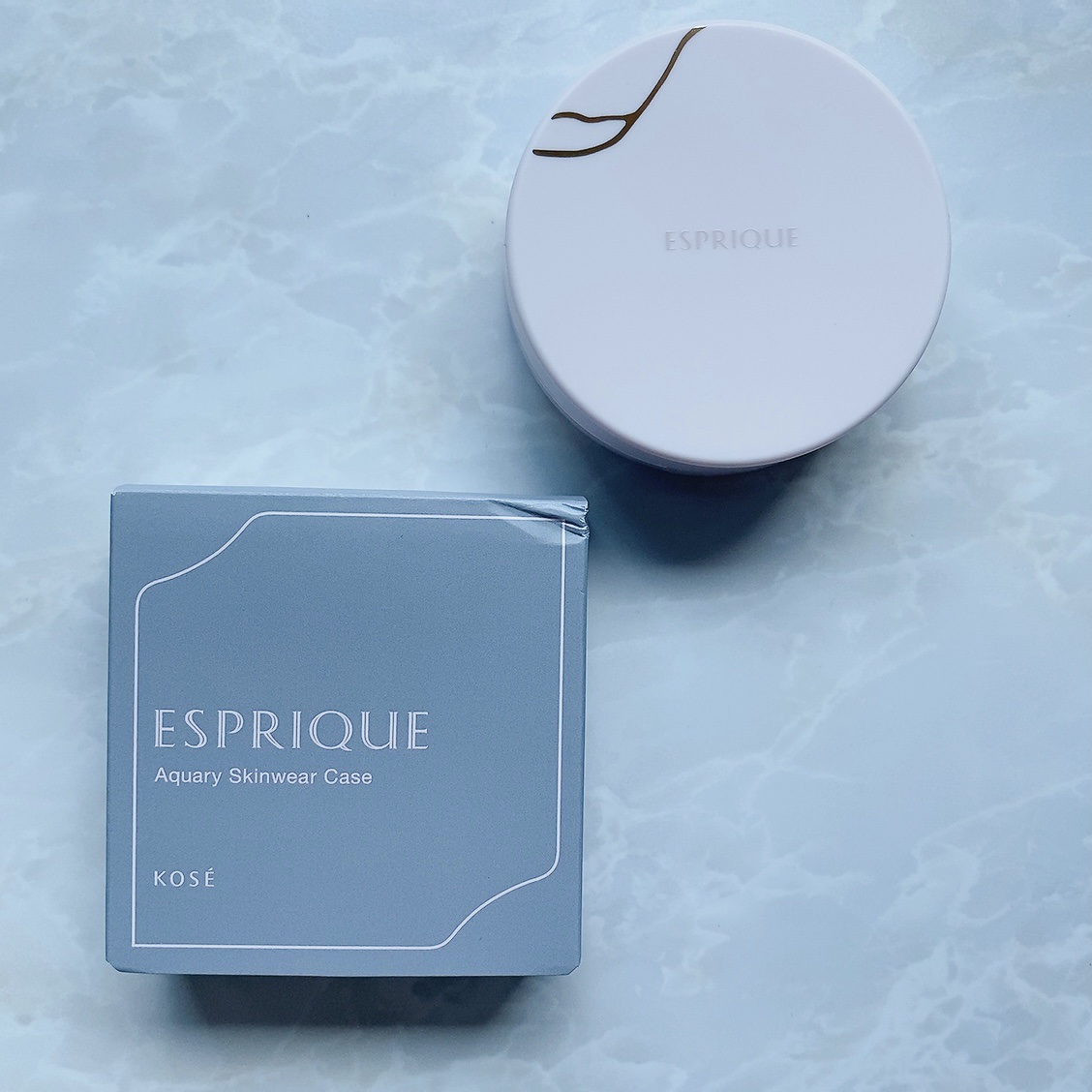 アクアリー スキンウェア カバー 02 ナチュラルベージュ/ESPRIQUE/クッションファンデーションを使ったクチコミ（2枚目）