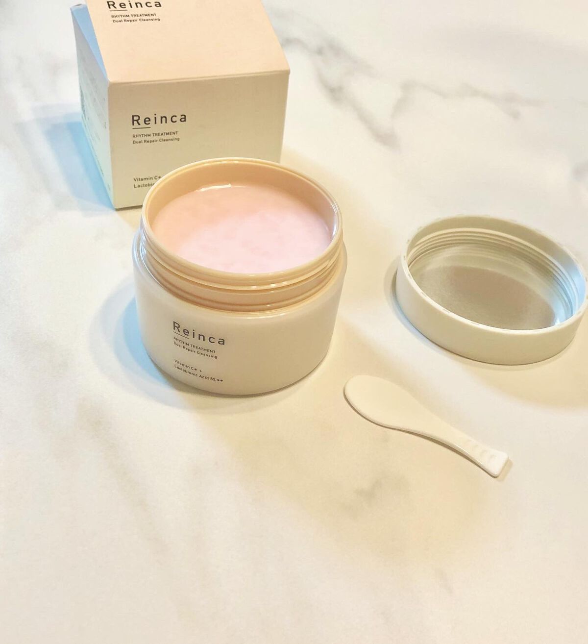 リズムトリートメント デュアルリペアクレンジング /Reinca/クレンジングバームを使ったクチコミ（2枚目）