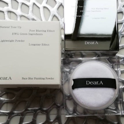 フェイス ブラー フィニッシング パウダー/Dear.A/ルースパウダーを使ったクチコミ(2枚目)