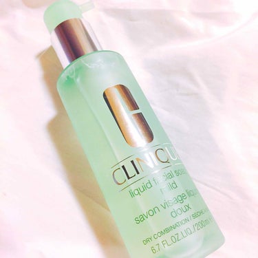 CLINIQUE リキッド フェーシャル ソープのクチコミ「📝#clinique 


“ #リキッドフェイシャルソープ ”   ¥3780 / 200m.....」（2枚目）