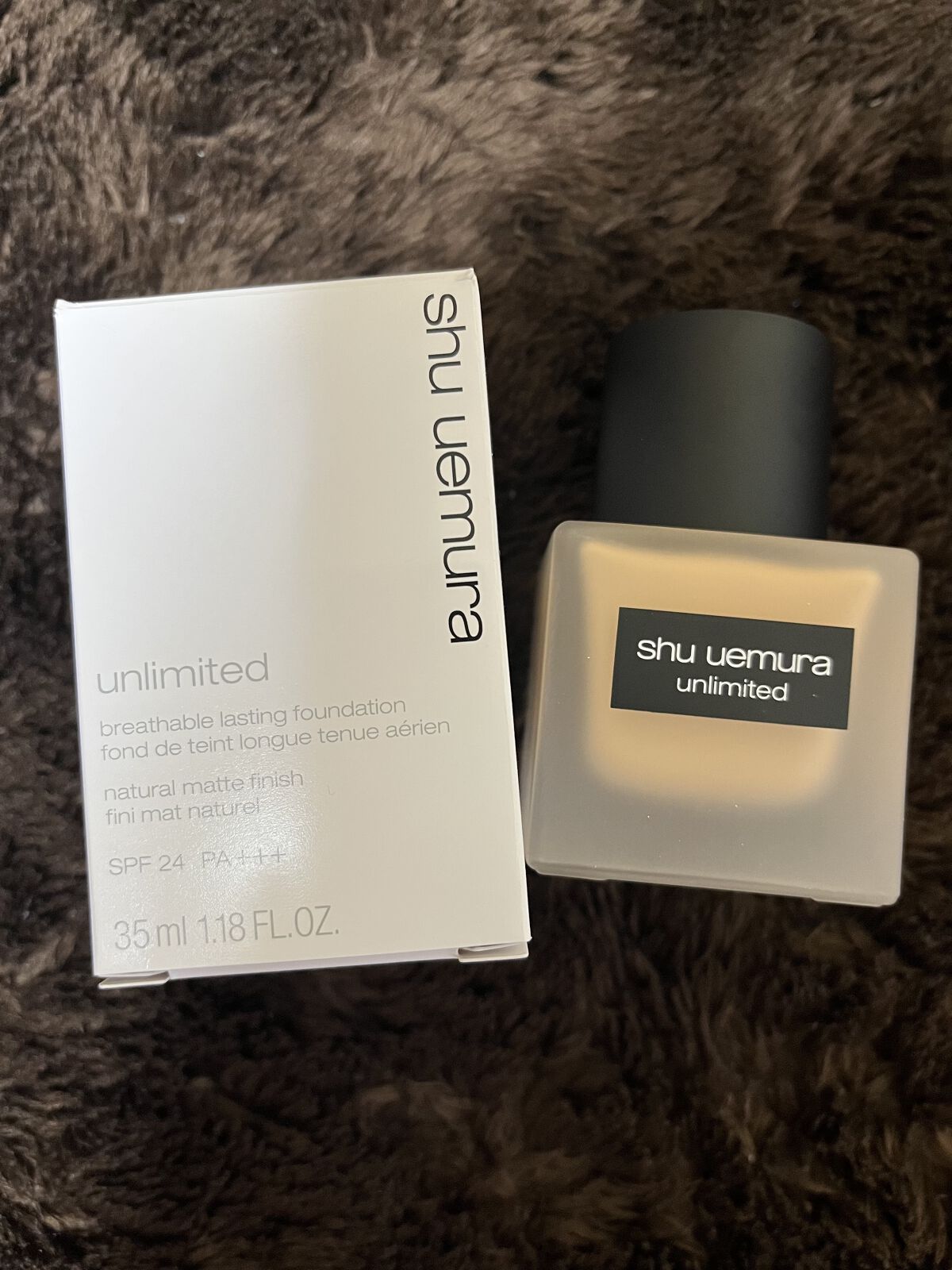 （旧）アンリミテッド ラスティング フルイド/shu uemura/リキッドファンデーションを使ったクチコミ（1枚目）