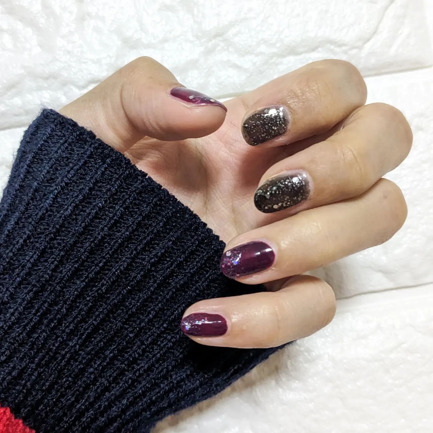 インスタドライ ネイルカラー 288/サリーハンセン/オールインワンネイルを使ったクチコミ（3枚目）