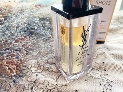 ピュアショット ナイト リチャージセラム/YVES SAINT LAURENT BEAUTE/美容液を使ったクチコミ(1枚目)