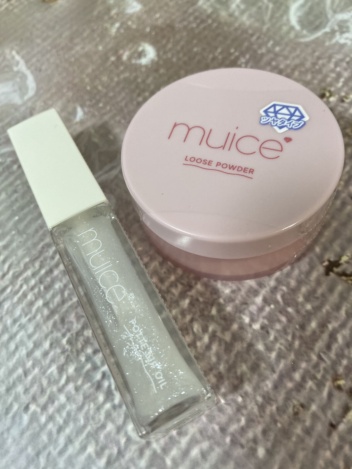 ぽってリップオイル 03 スパークルスノー/muice/リップグロスを使ったクチコミ（1枚目）