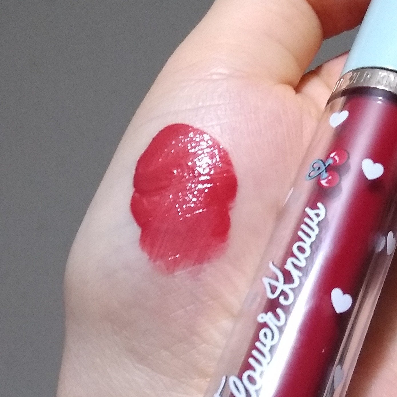 グリスニングウォータリングティント/FlowerKnows/リップティントを使ったクチコミ(1枚目)