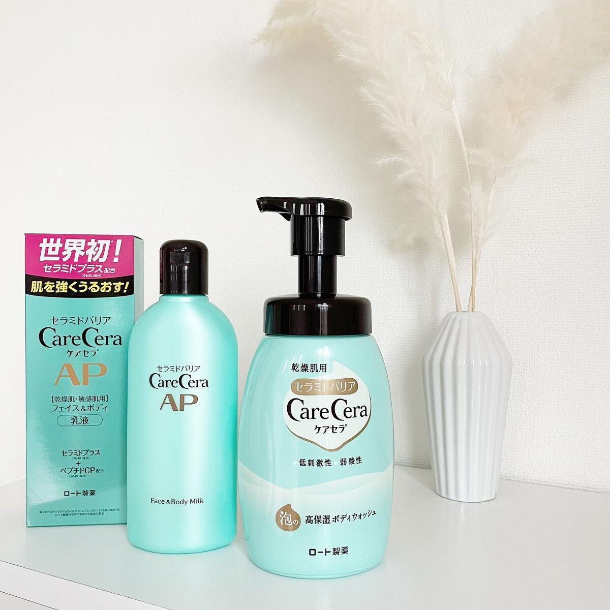 泡の高保湿ボディウォッシュ/ケアセラ/ボディソープを使ったクチコミ(1枚目)