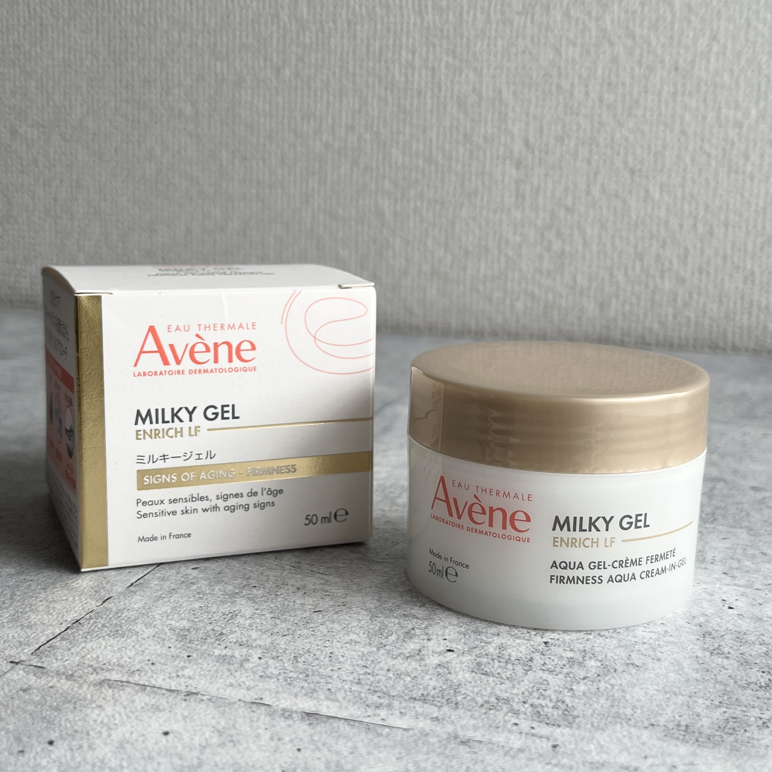 ミルキージェル エンリッチ LF/アベンヌ/フェイスクリームを使ったクチコミ（1枚目）