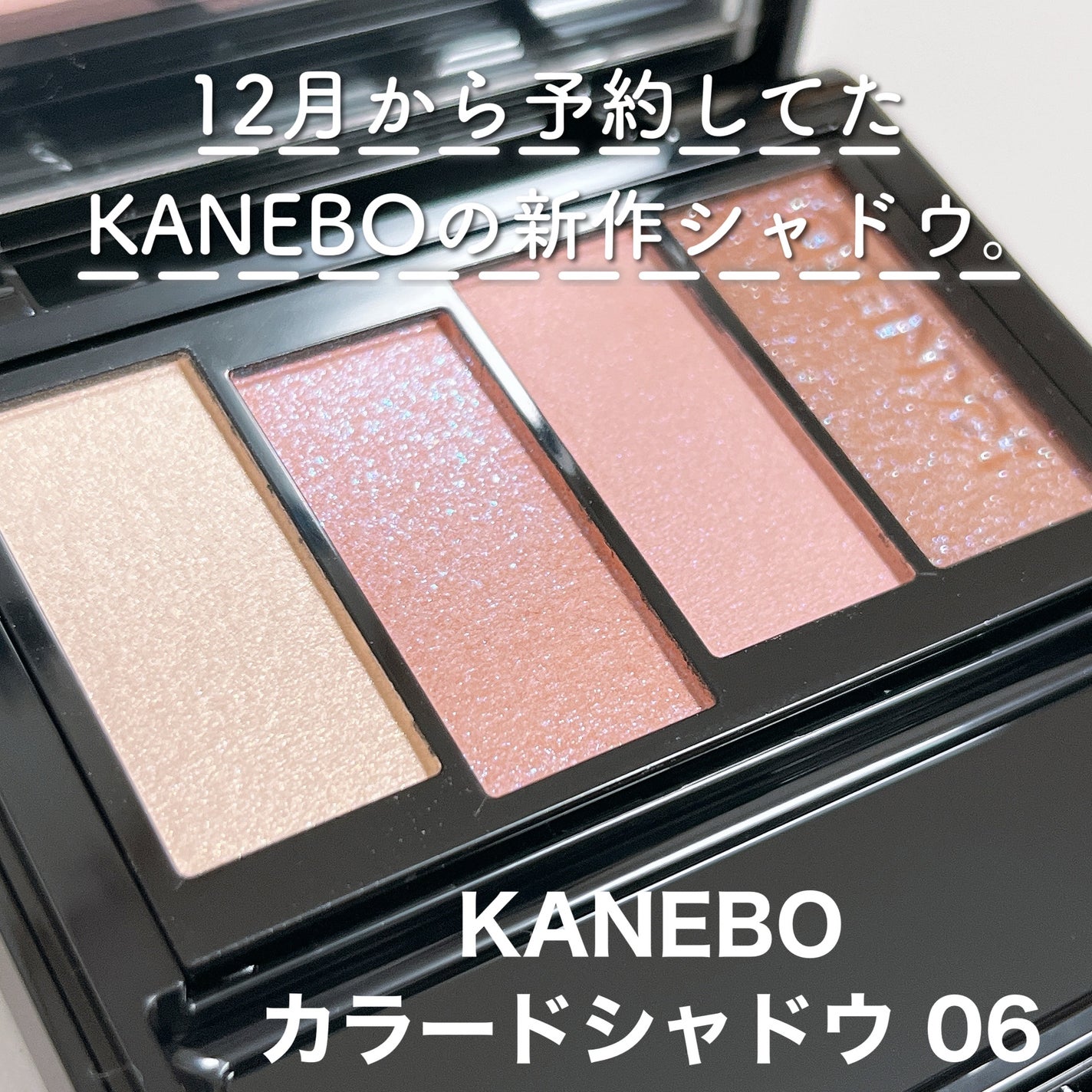 カラードシャドウ/KANEBO/アイシャドウパレットを使ったクチコミ(2枚目)
