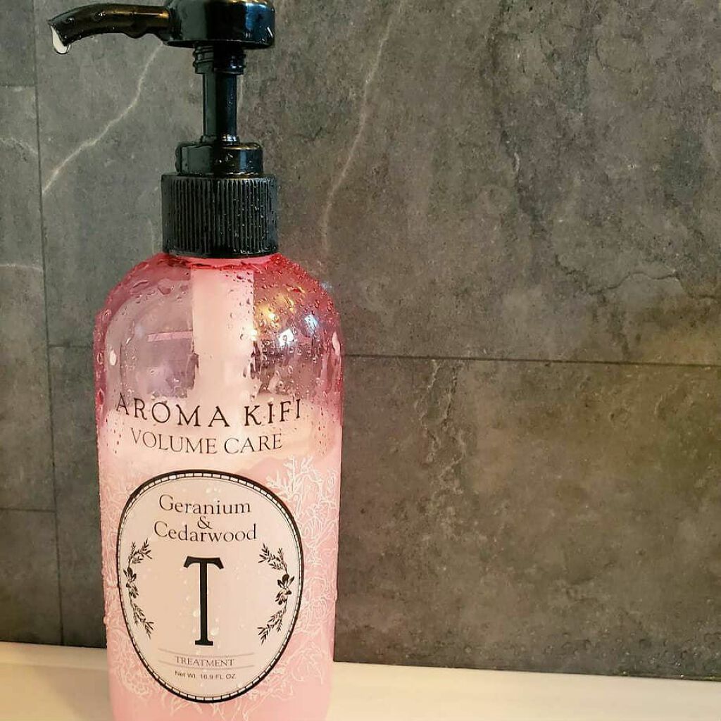 ボリュームケアシャンプー/トリートメント/AROMA KIFI/シャンプー・コンディショナーを使ったクチコミ(1枚目)