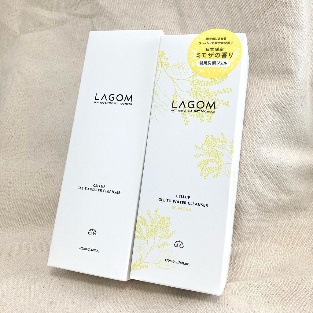 ラゴム ジェルトゥウォーター クレンザー(朝用洗顔)/LAGOM /その他洗顔料を使ったクチコミ（2枚目）