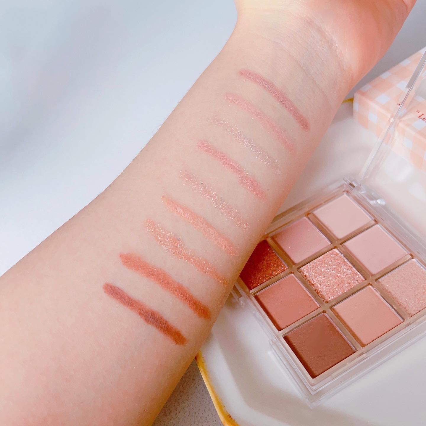 KEYBO FALL IN LOVE SHADOW PALETTE/keybo/アイシャドウパレットを使ったクチコミ（3枚目）