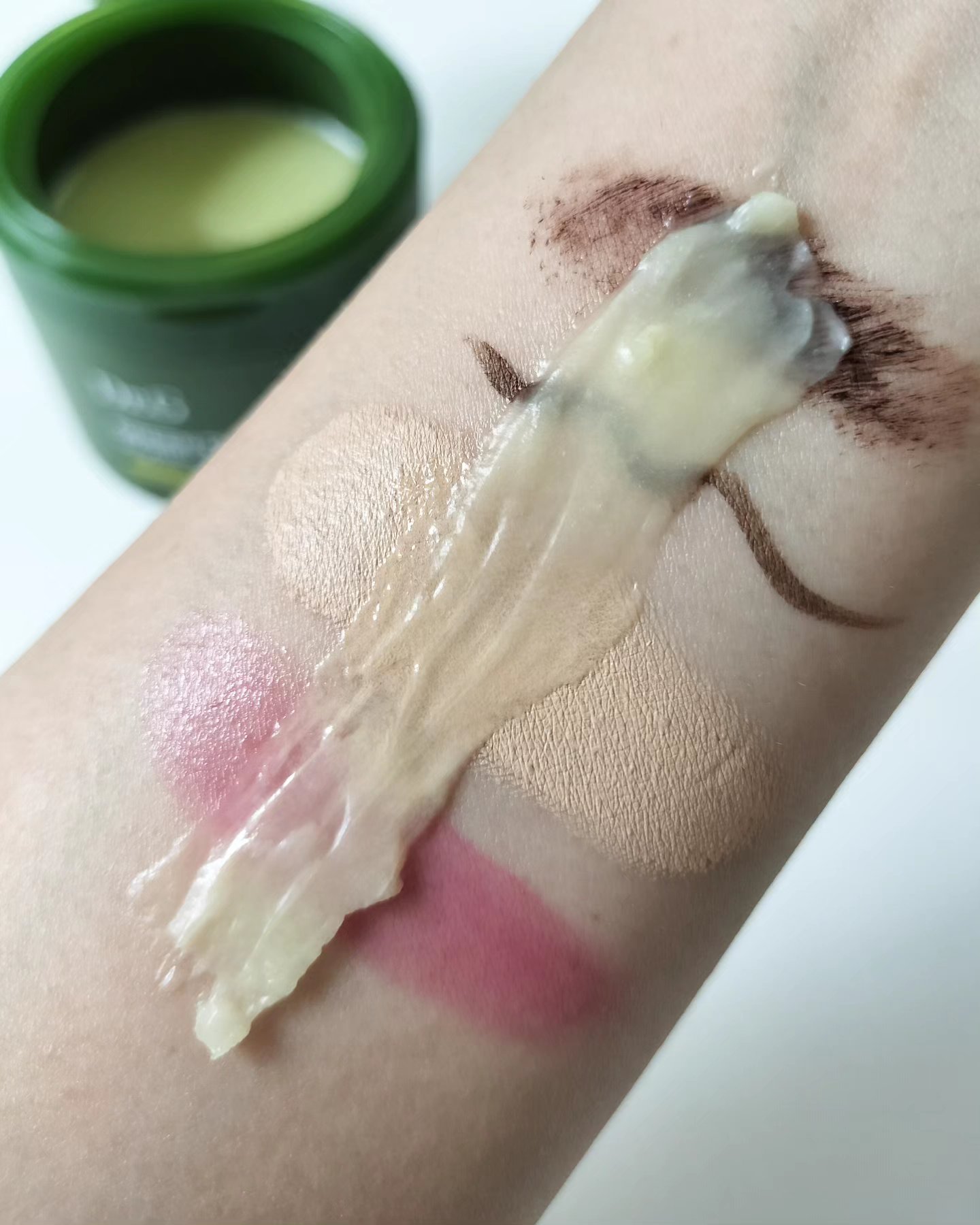 グリーンディープポアクレンジングバーム/Dr.G/クレンジングバームを使ったクチコミ（3枚目）
