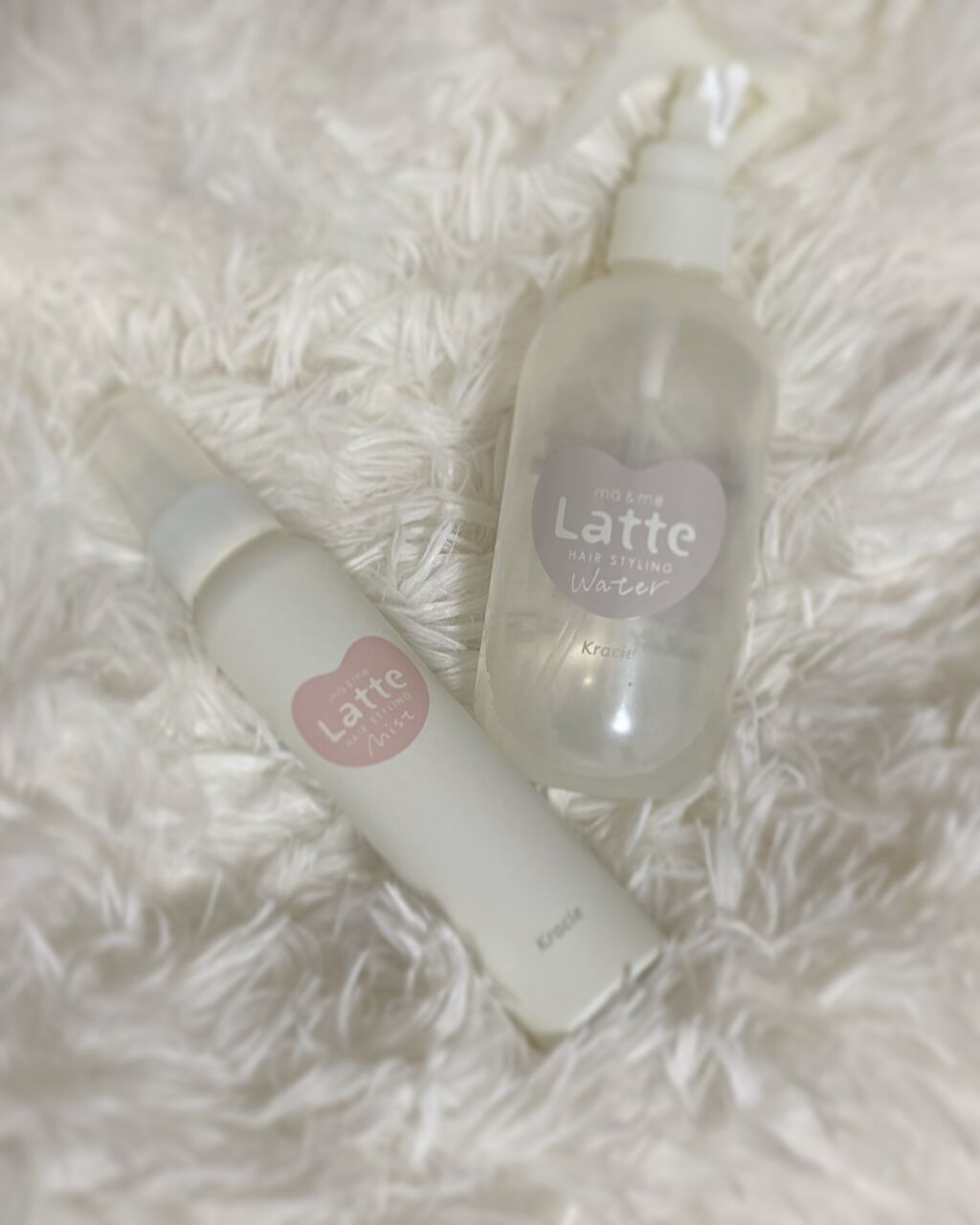 マー&ミー ウォーター/マー＆ミー　ラッテ/プレスタイリング・寝ぐせ直しを使ったクチコミ（2枚目）