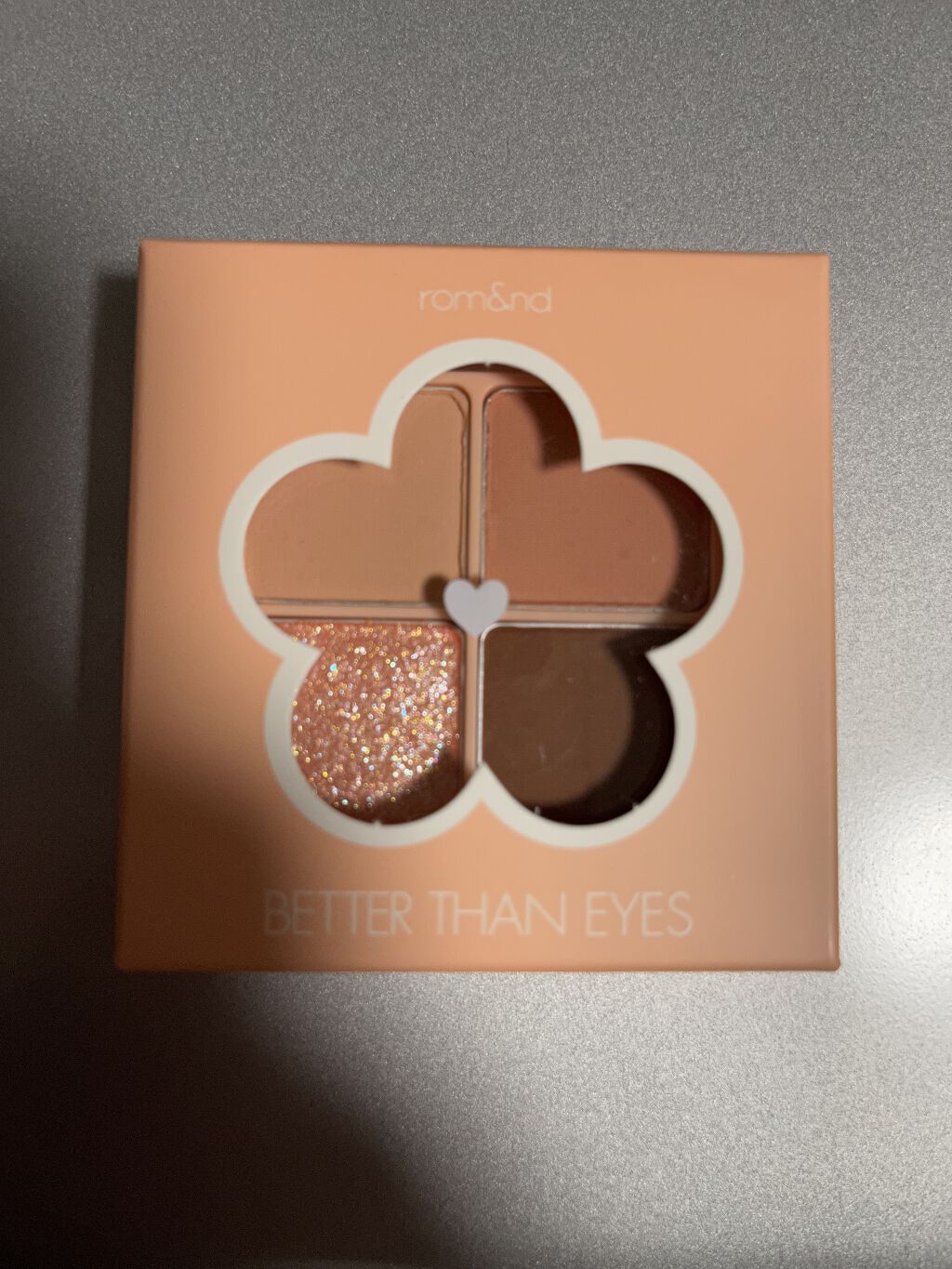 ベターザンアイズ/rom&nd/アイシャドウパレットを使ったクチコミ（1枚目）