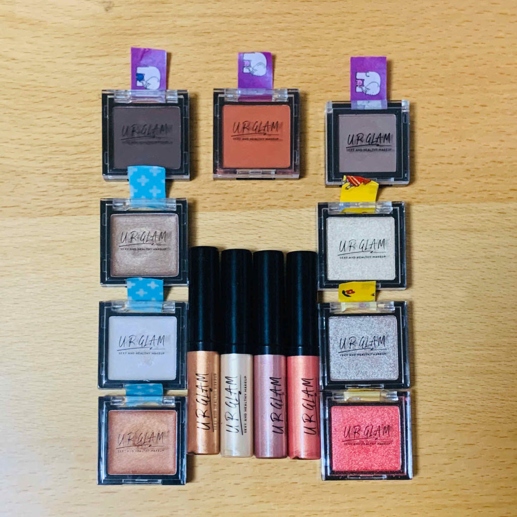 UR GLAM　POWDER EYESHADOW/U R GLAM/単色アイシャドウを使ったクチコミ（1枚目）