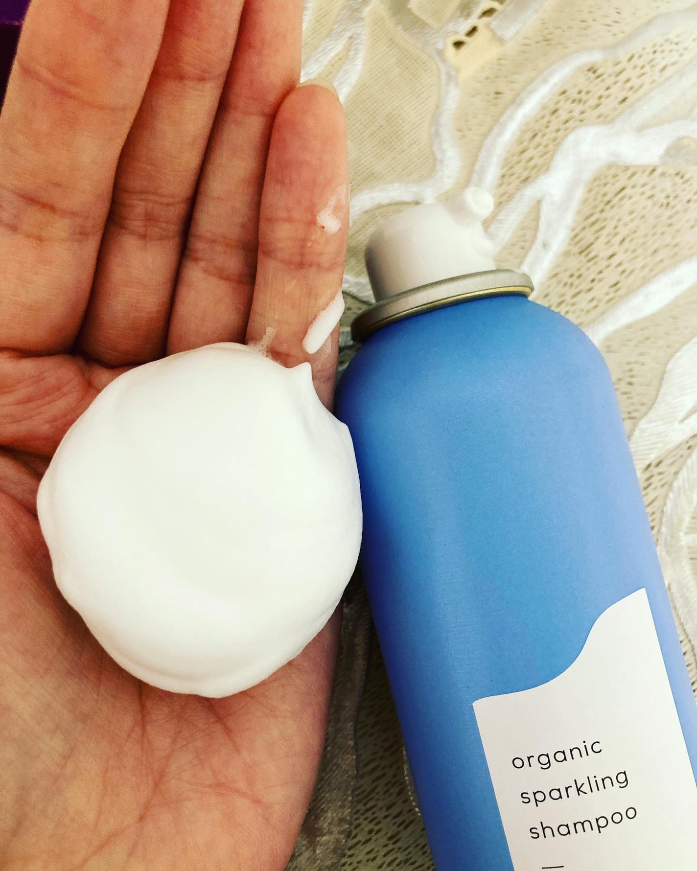 オーガニックスパークリングシャンプー/b.ris/市販シャンプーを使ったクチコミ(3枚目)